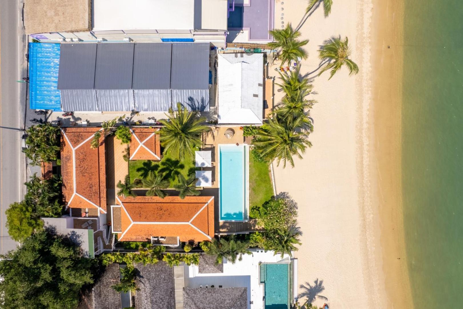Bacaya Beachfront Villa Bang Rak Beach  Exterior photo